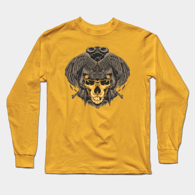 relic slide up gold Long Sleeve T-Shirt by wolfinwolf